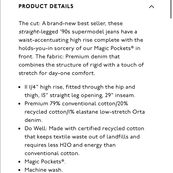 Madewell The perfect vintage jean sz 28 - Picture 7 of 8